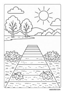 Easy Fall coloring Sheets
