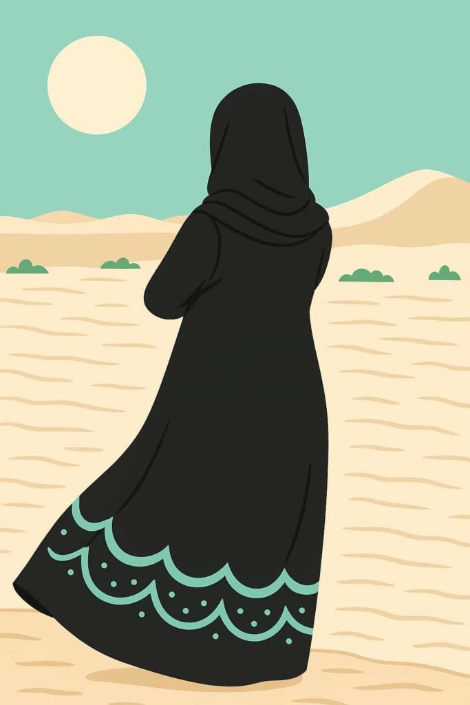 Girl in Desert