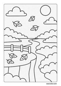 cute fall coloring pages