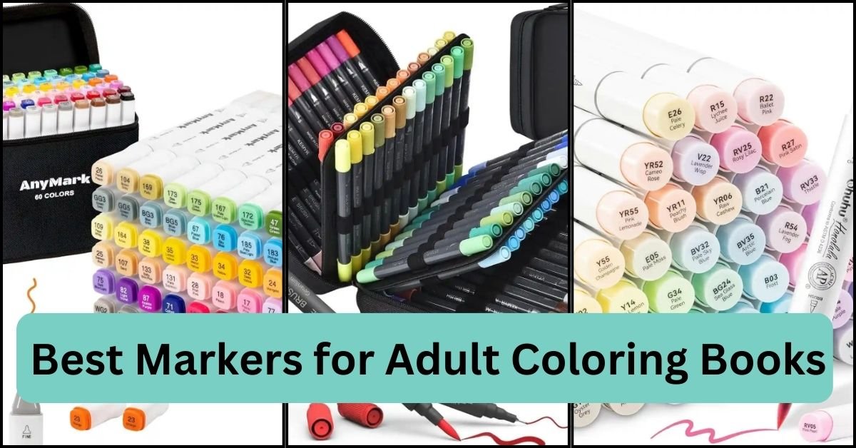 Best markers for adult coloring books