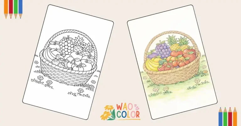 Fruit Coloring Pages