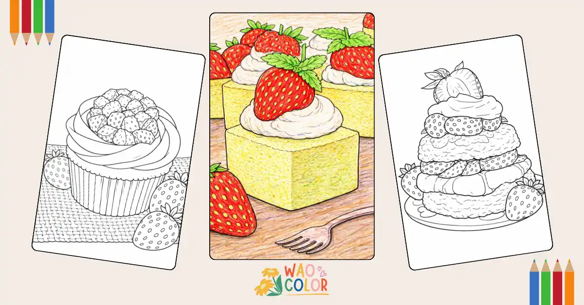 Strawberry Shortcake Coloring Pages