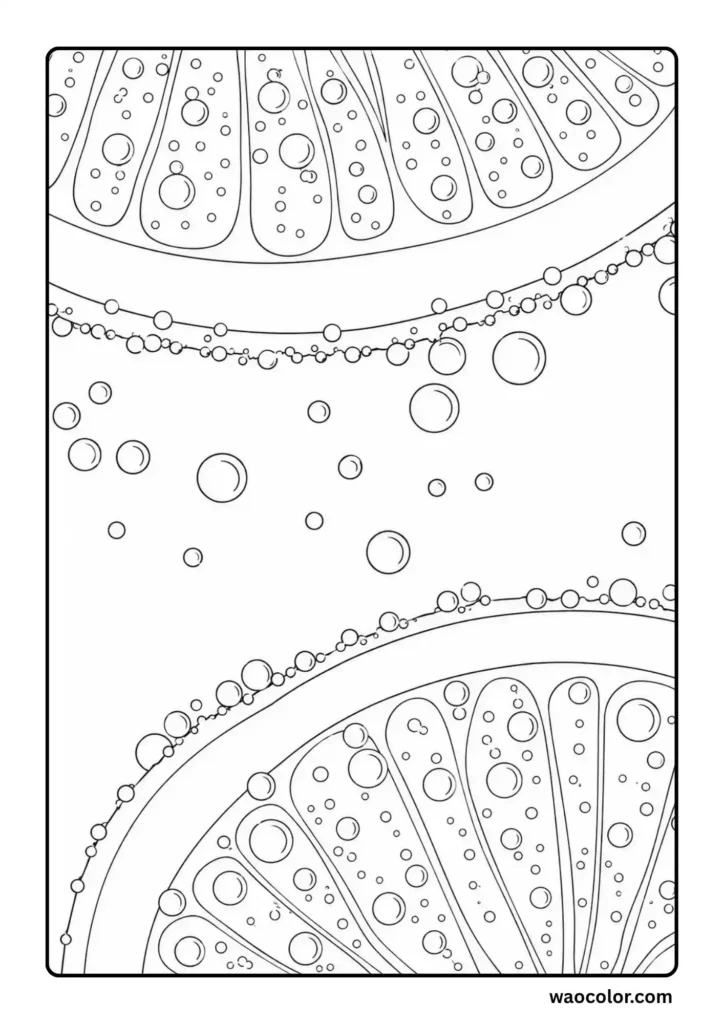 Free Pdf Printables Pages of Lemon for Adults